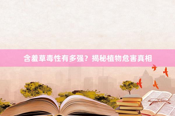 含羞草毒性有多强？揭秘植物危害真相